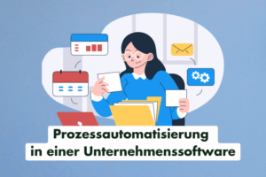Infosense iscrm Prozessautomatisierung in einer Unternehmenssoftware